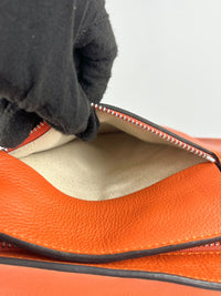 Anton Sling in Soft Grained Calfskin in Pumpkin