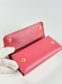 1M0223 Peonia Saffiano Key Holder