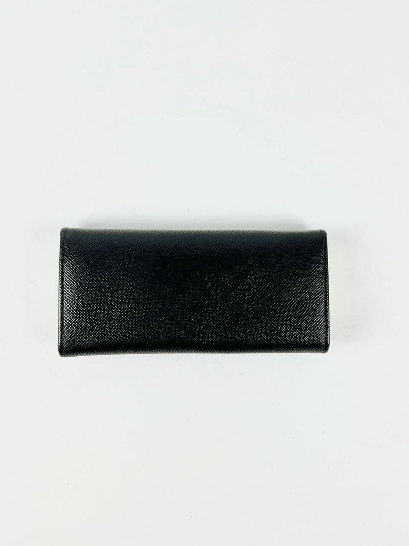 1M0223 Black Saffiano Key Holder