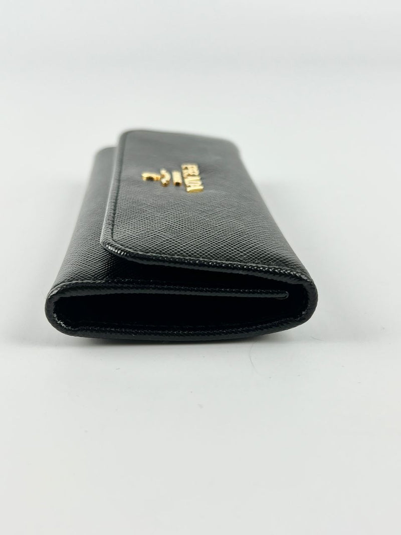 1M0223 Black Saffiano Key Holder