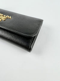 1M0223 Black Saffiano Key Holder