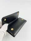 1M0223 Black Saffiano Key Holder