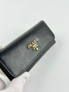 1M0223 Black Saffiano Key Holder