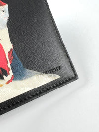 Devil Tauren Bi-Fold Wallet in Black