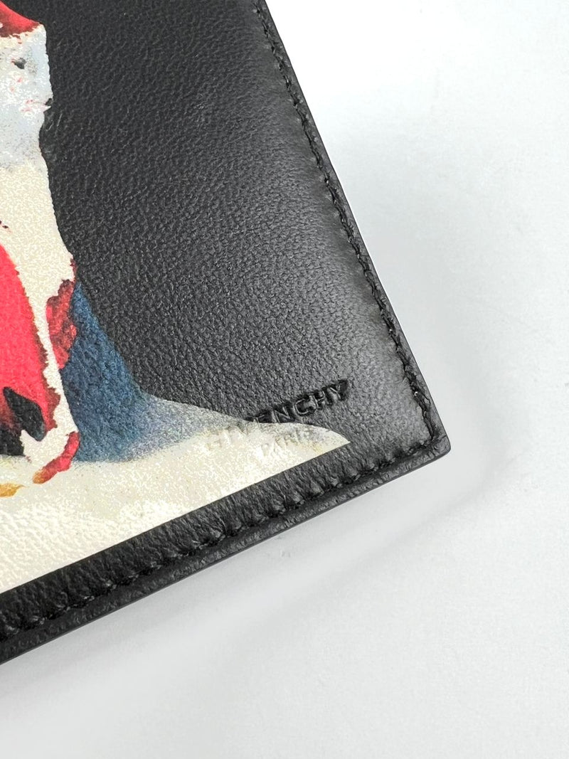 Devil Tauren Bi-Fold Wallet in Black