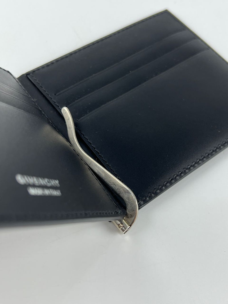 Devil Tauren Bi-Fold Wallet in Black