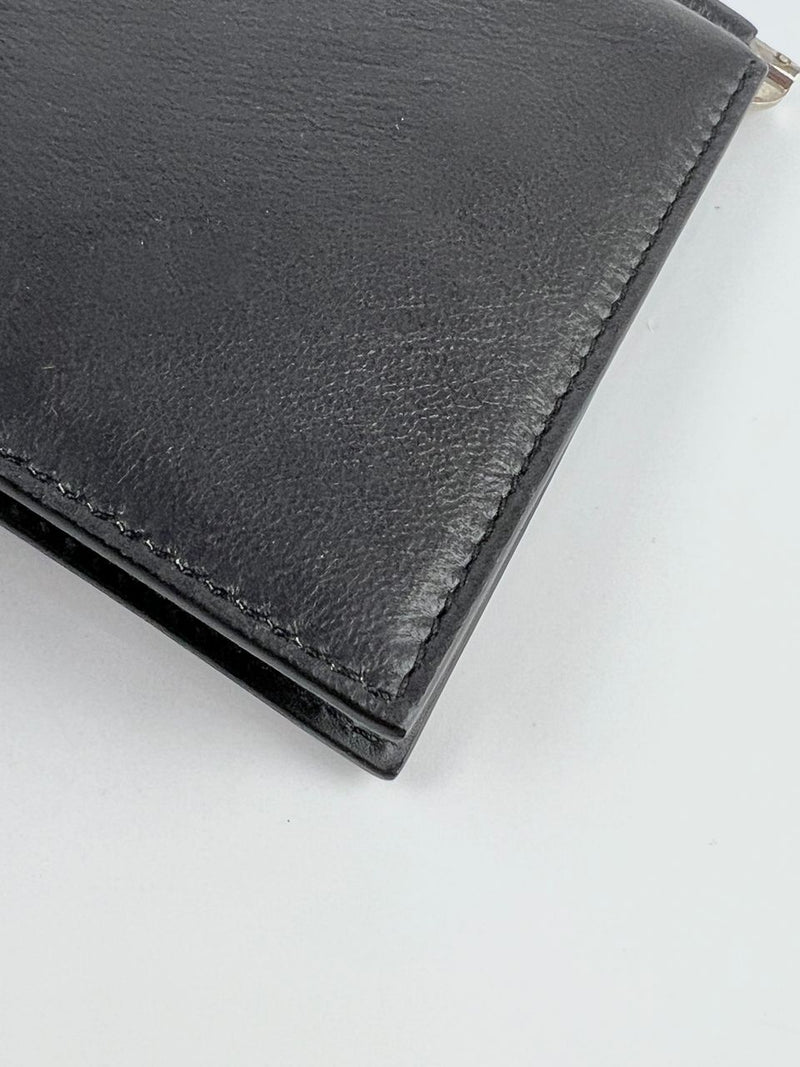 Devil Tauren Bi-Fold Wallet in Black