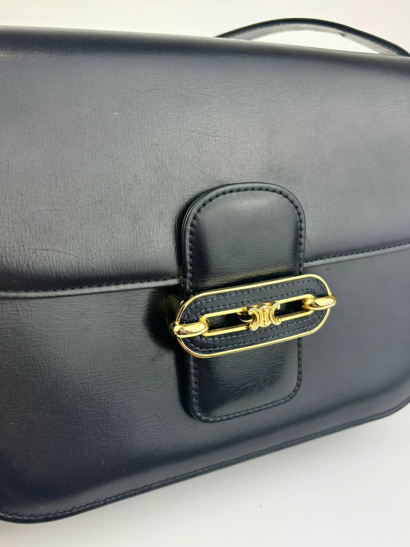 Vintage Triomphe Box Shoulder Bag