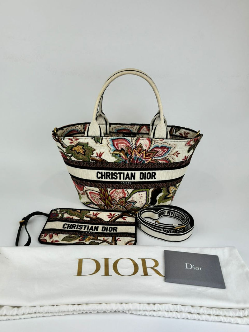 Alberta della Vita Embroidery Hat Basket Bag