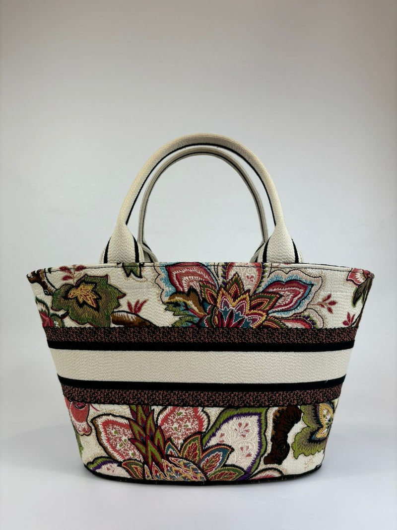 Alberta della Vita Embroidery Hat Basket Bag