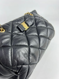 Quilted Ginette Chain Shoulder Bag