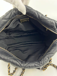 Quilted Ginette Chain Shoulder Bag