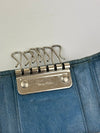 Bluette Nappa Matelasse 6 Key Holder