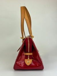 Pomme D’amour Monogram Vernis Rosewood Avenue Bag