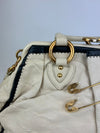 Off White Stam Bag with Large Pins