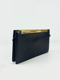 314527 Lutetia Zip Clutch in Black