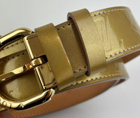 M9766 Monogram Vernis Belt