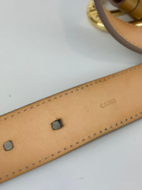 M9766 Monogram Vernis Belt