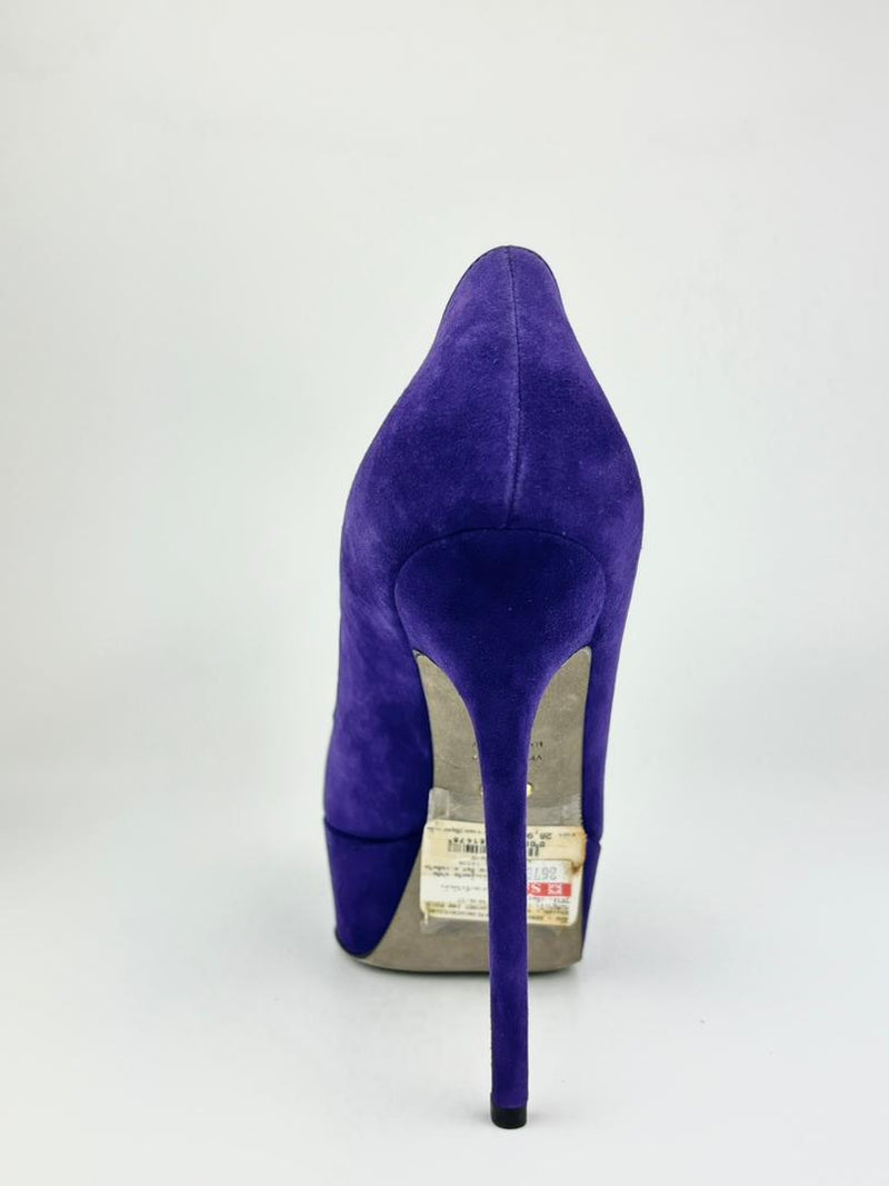 Pelle Royal Anemone Scarpe Donne Blunt Heel