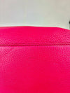 Pink Soho Pebbled Leather Chain Shoulder Bag