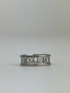 18K White Gold Atlas Open Ring