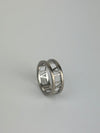 18K White Gold Atlas Open Ring