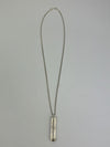 Sterling Silver 1837 Bar Pendant Necklace