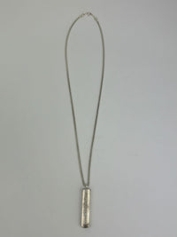 Sterling Silver 1837 Bar Pendant Necklace