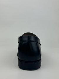 Mathias Leather Gancini Loafers