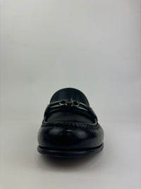 Mathias Leather Gancini Loafers