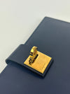 Gancini Navy Blue Continental Wallet