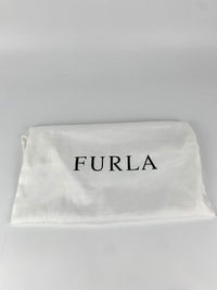 Silver Leather Envelope Clutch Bag