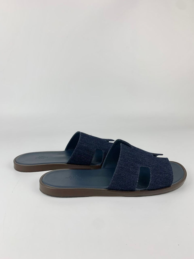 Izmir Sandals Denim Bleu Brut Size 45