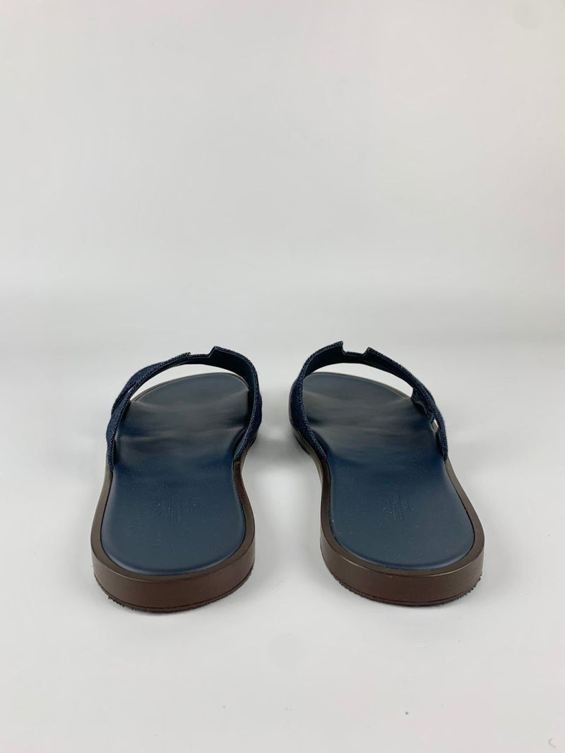 Izmir Sandals Denim Bleu Brut Size 45