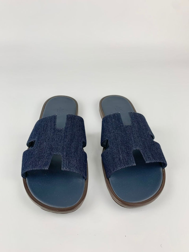 Izmir Sandals Denim Bleu Brut Size 45