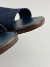 Izmir Sandals Denim Bleu Brut Size 45