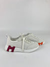 Bouncing Sneaker - Graphic Mesh and Suede Goatskin Size 36.5