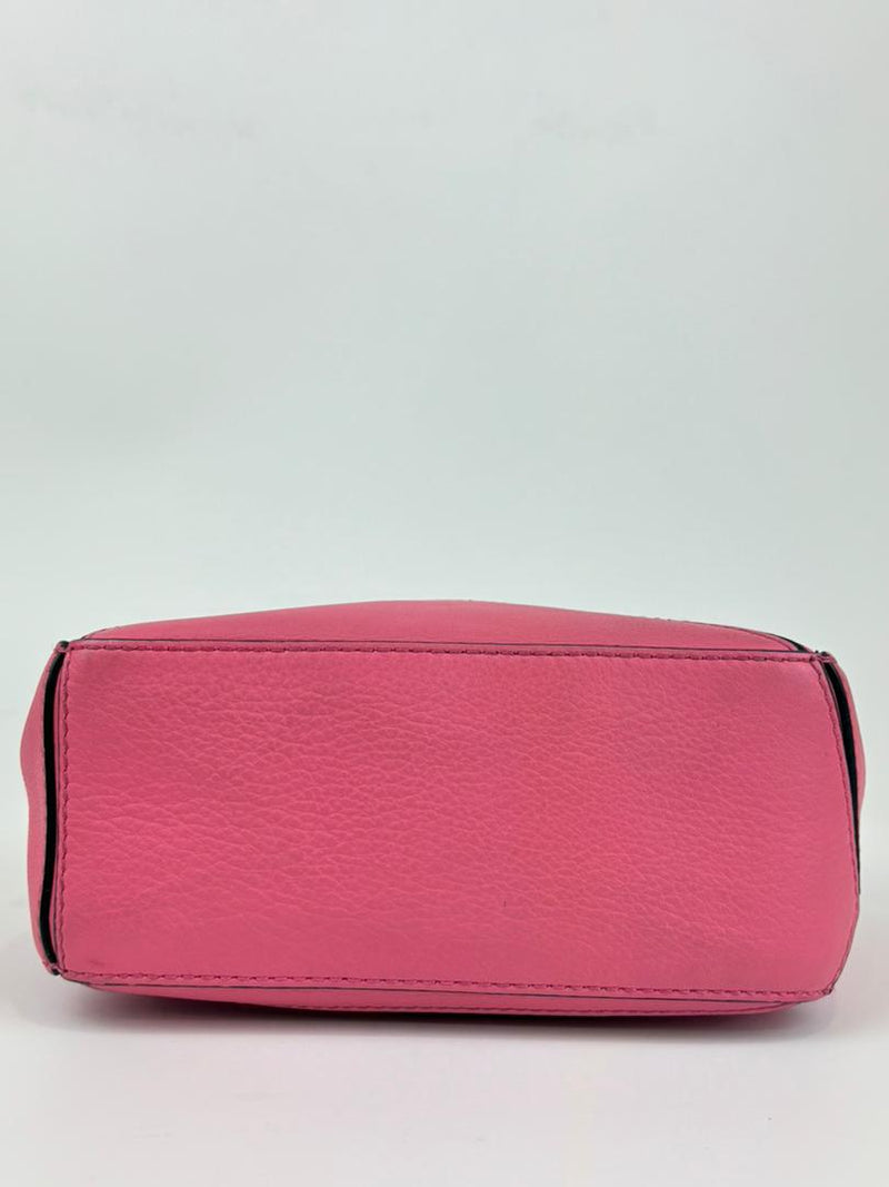 Mini Puzzle bag in Pink Classic Calfskin