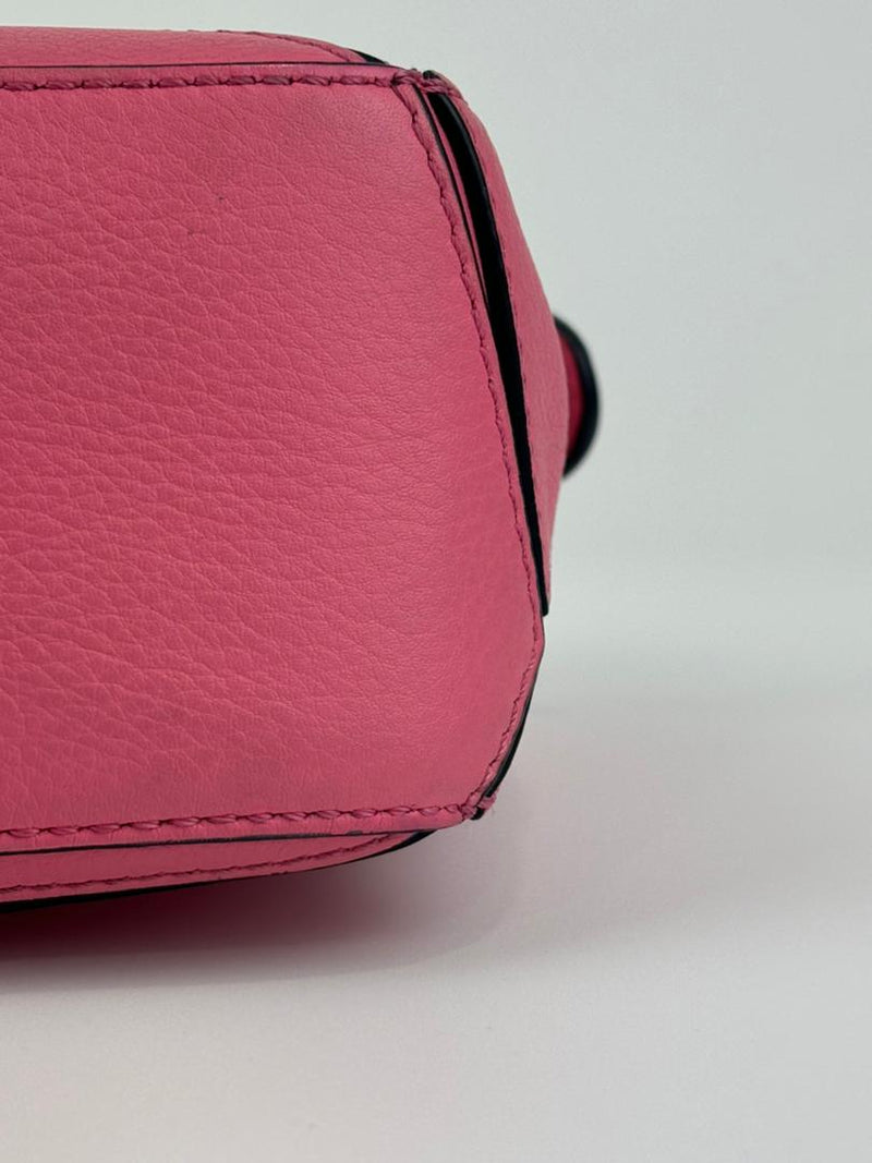 Mini Puzzle bag in Pink Classic Calfskin