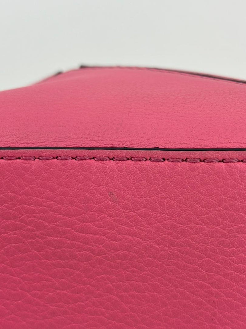 Mini Puzzle bag in Pink Classic Calfskin