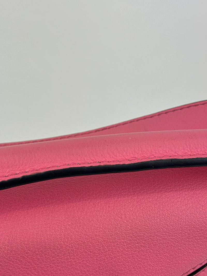 Mini Puzzle bag in Pink Classic Calfskin