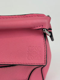 Mini Puzzle bag in Pink Classic Calfskin