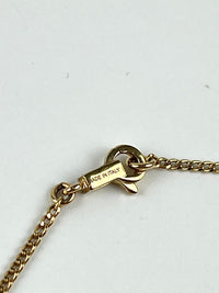 Gold Alphabet X Bracelet