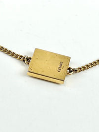 Gold Alphabet X Bracelet