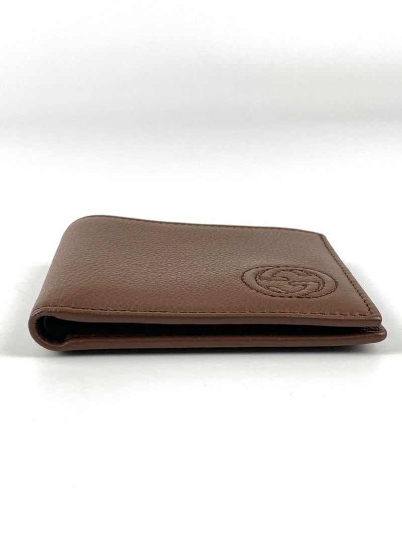 365483 Soho Brown Leather Bifold Wallet