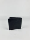 150404 Black Leather G Logo Hooper Wallet