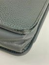 A48654 Coco Wallet on Chain WOC in Grey Caviar SHW