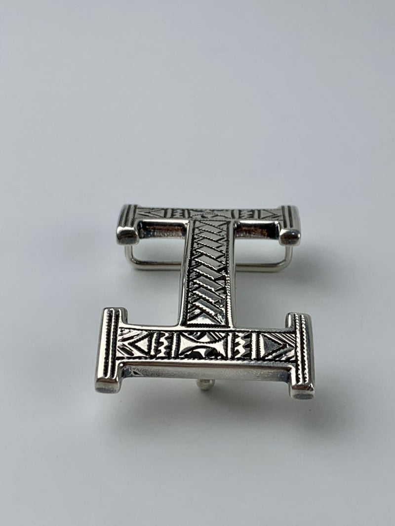 Touareg Sterling Silver Belt Buckle