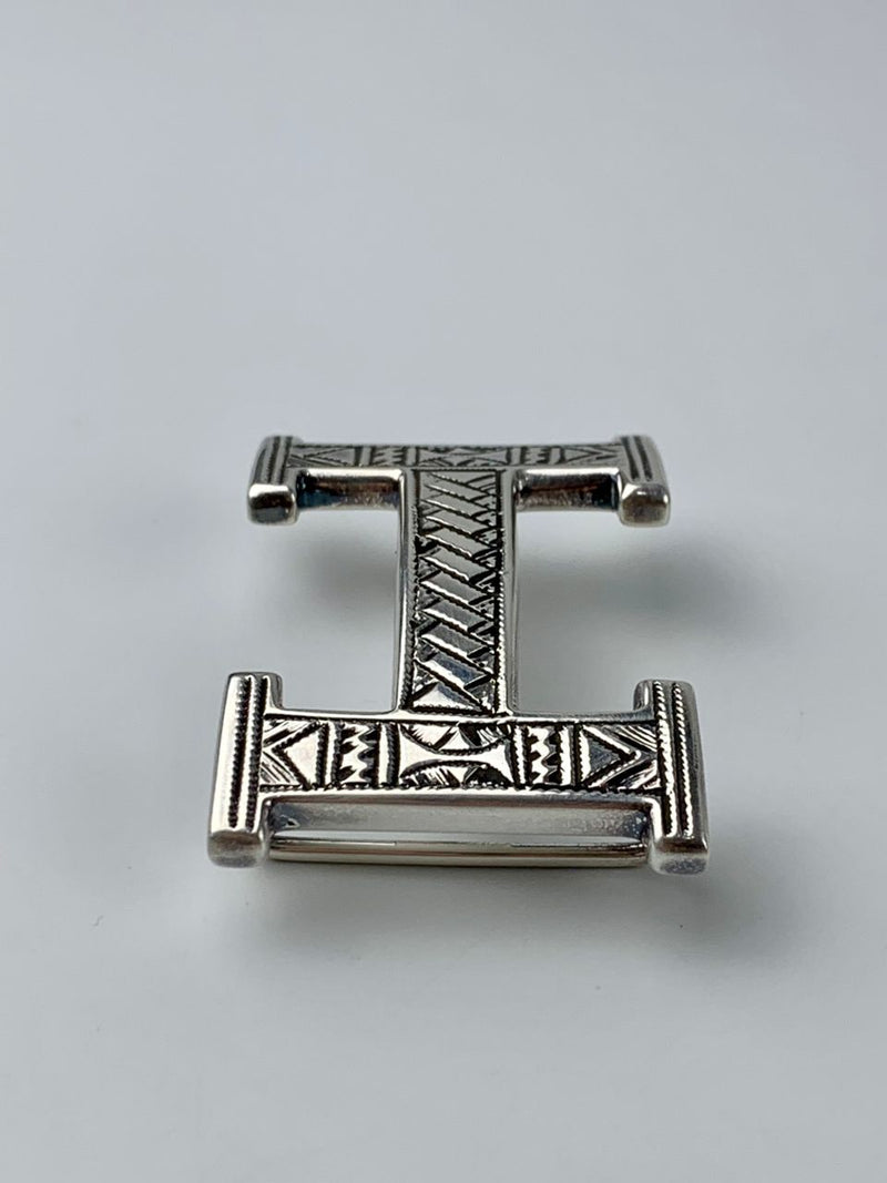 Touareg Sterling Silver Belt Buckle