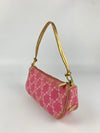 Paris Triomphe Macadam Pink Accessory Mini Pochette Pouch Bag